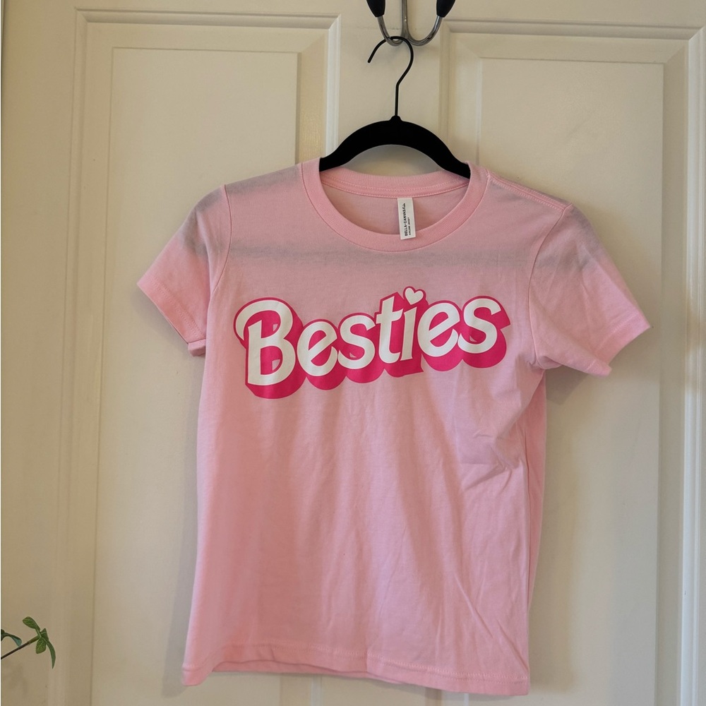 Barbie Besties Best Friends T Shirt Pink Size 10 Girls